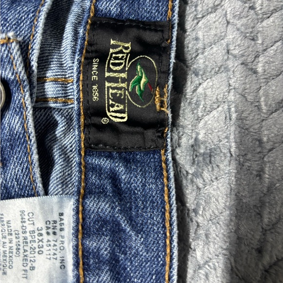 Redhead Classic Men's Blue Straight-Leg Jeans - Picture 3 of 8